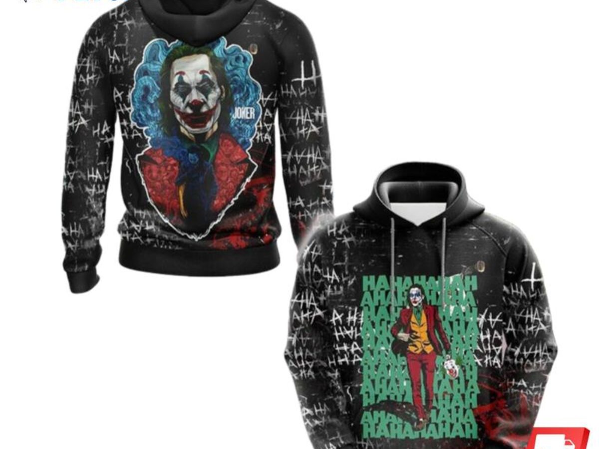 Hahaha joker store hoodie