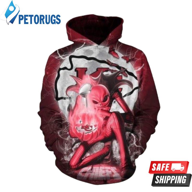 Kansas City Chiefs Pullover Hoodies 3D Venom Hoodies Custom