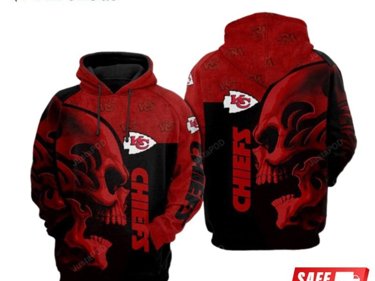 Kansas City Chiefs Hoodie All Over Print V01 - EvaPurses