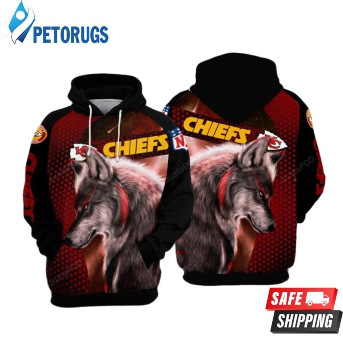 Pets First NFL Kansas City Chiefs Cheerleader Outfit, 3 Sizes Pet