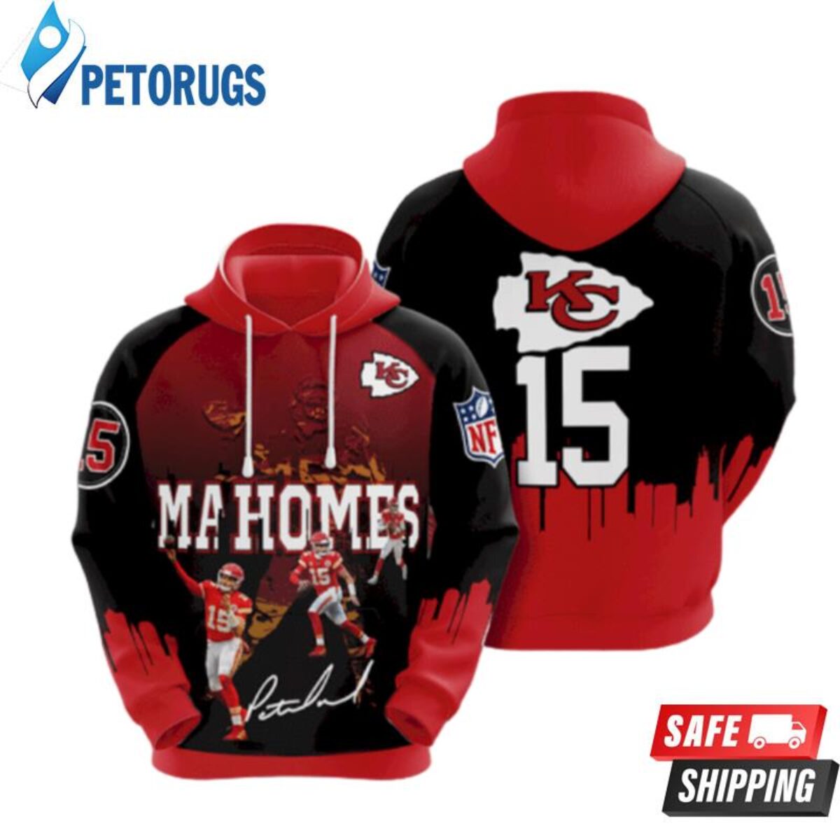 Nfl Kansas City Chiefs For Men Women 3D Hoodie - Peto Rugs