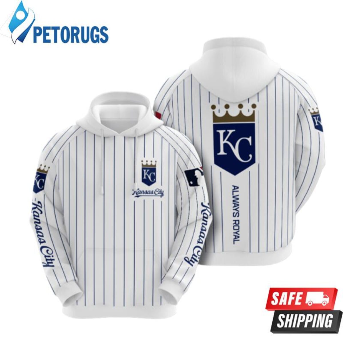 Kansas City Royals Mlb Baseball 21219 3D Hoodie - Peto Rugs