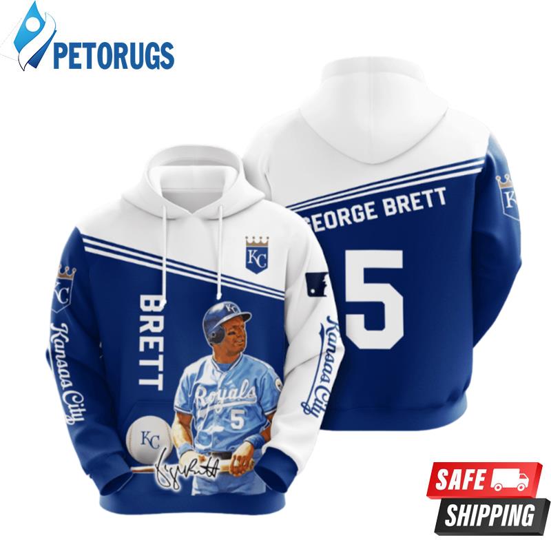 Kansas City Royals George Brett 3D Hoodie - Peto Rugs