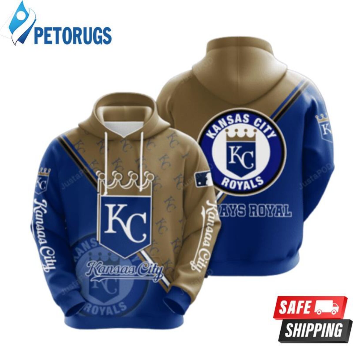 Kansas City Royals Mlb Baseball 21219 3D Hoodie - Peto Rugs