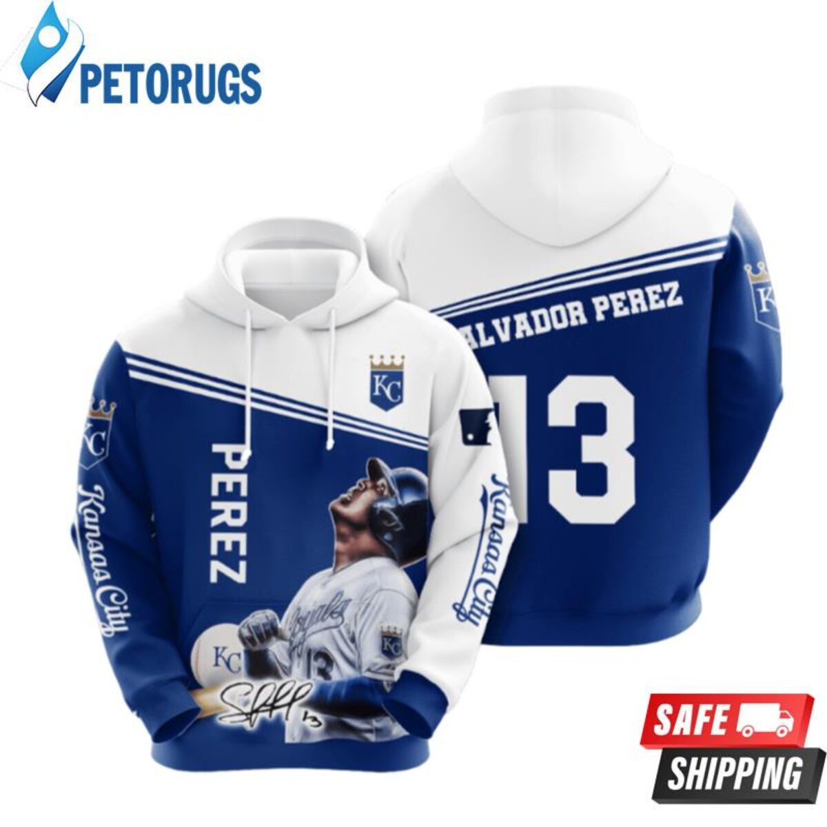 Kansas City Royals Mlb Baseball 21219 3D Hoodie - Peto Rugs