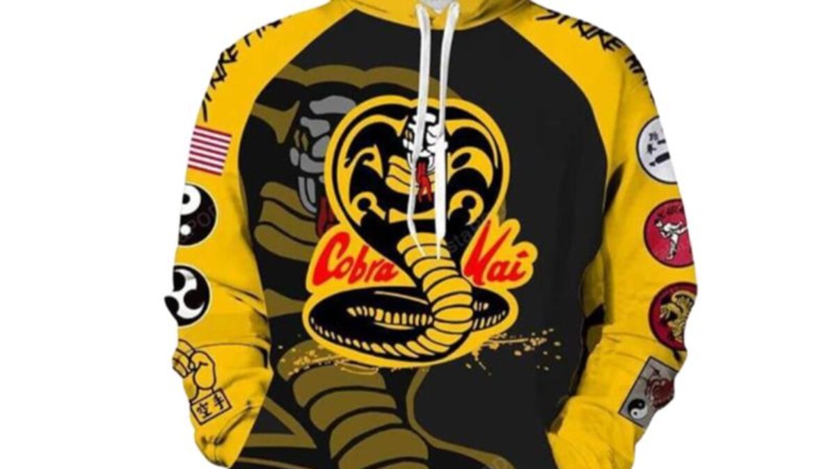 Karate Kid Cobra Kai 3D Hoodie Peto Rugs