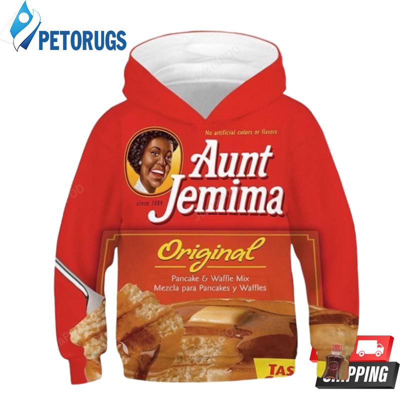 Kids Aunt Jemima Original 2019 3D Hoodie