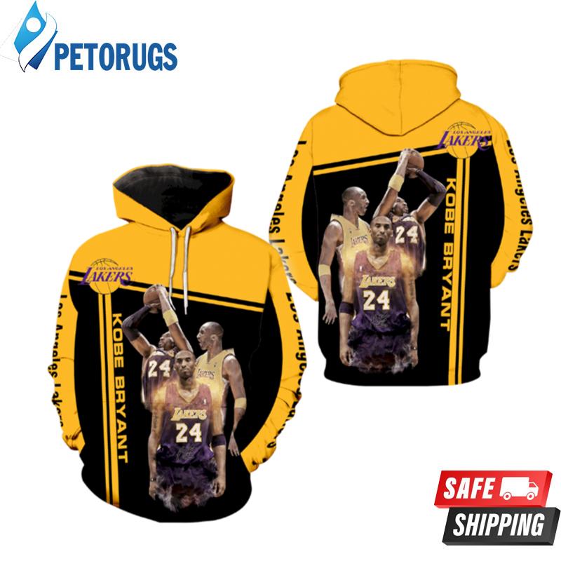 Kobe Bryant 24 Los Angeles Lakers Nba Men And Women Black Mamba Kobe Bryant  24 Legends Kobe Full S 3D Hoodie - Peto Rugs
