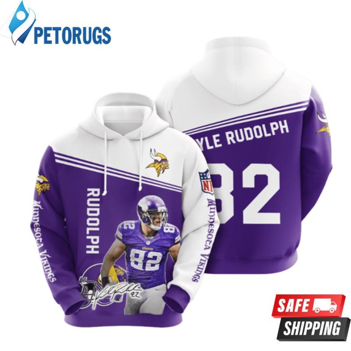 Minnesota Vikings Fan 3D Hoodie All Over Printed Minnesota Vikings