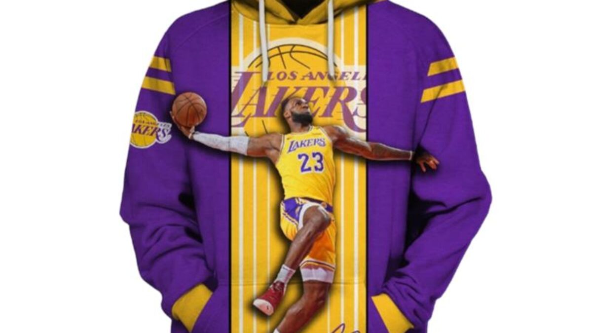 Los Angeles Lakers 3D Hoodie - Peto Rugs