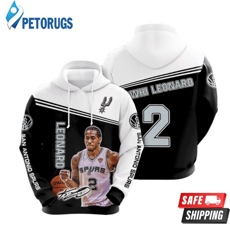 Leonard San Antonio Spurs 3D Hoodie