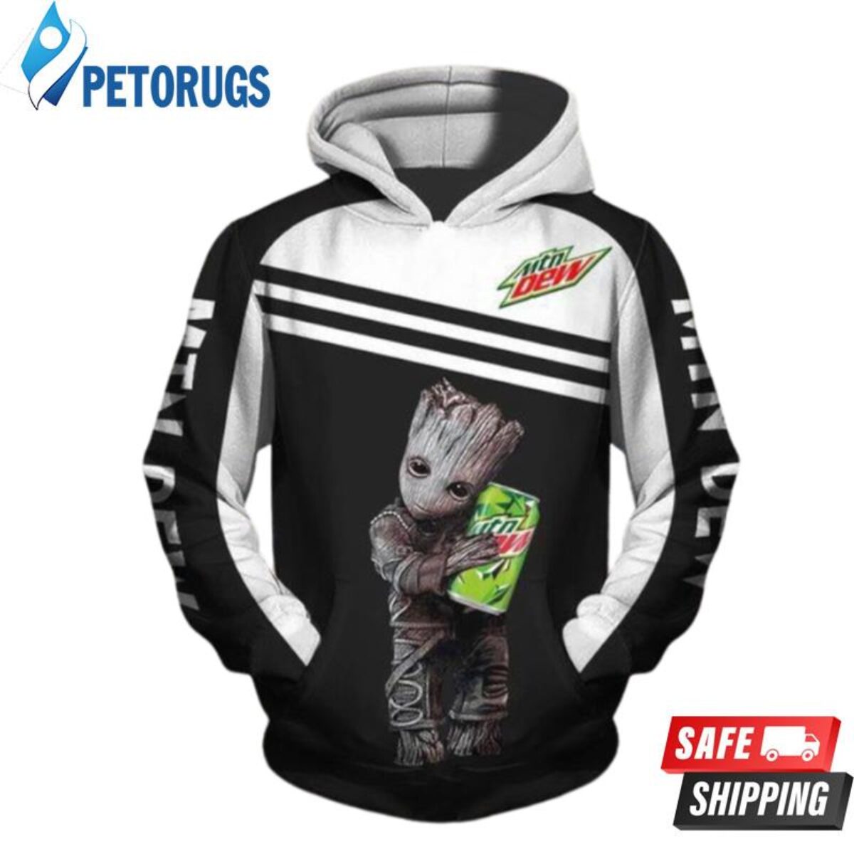 Groot monster energy online hoodie