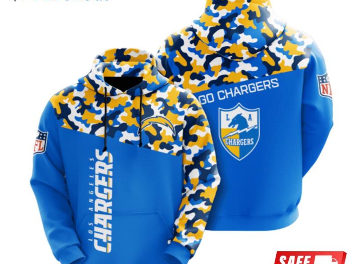 Nfl Los Angeles Chargers Men Women 3D Hoodie - Peto Rugs