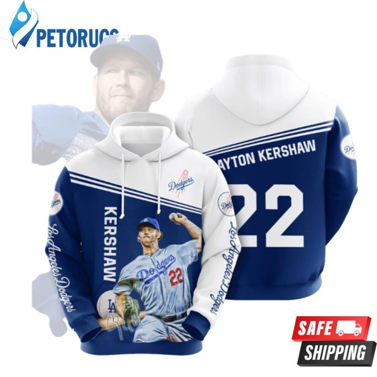 Los Angeles Dodgers 3D Hoodie Zip Hoodie, MLB Gift For Fans - T-shirts Low  Price