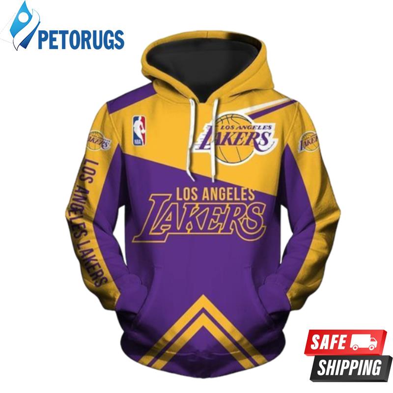 Los Angeles Lakers 3D Hoodie