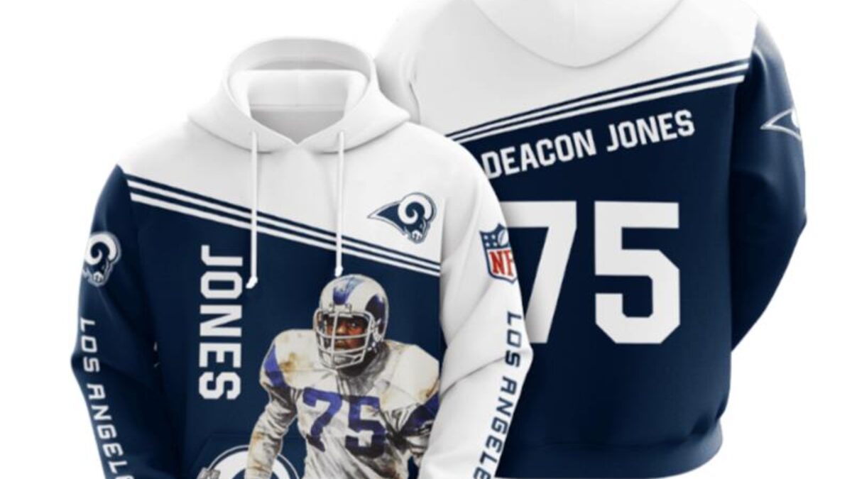 Deacon Jones Hoodie - Peto Rugs