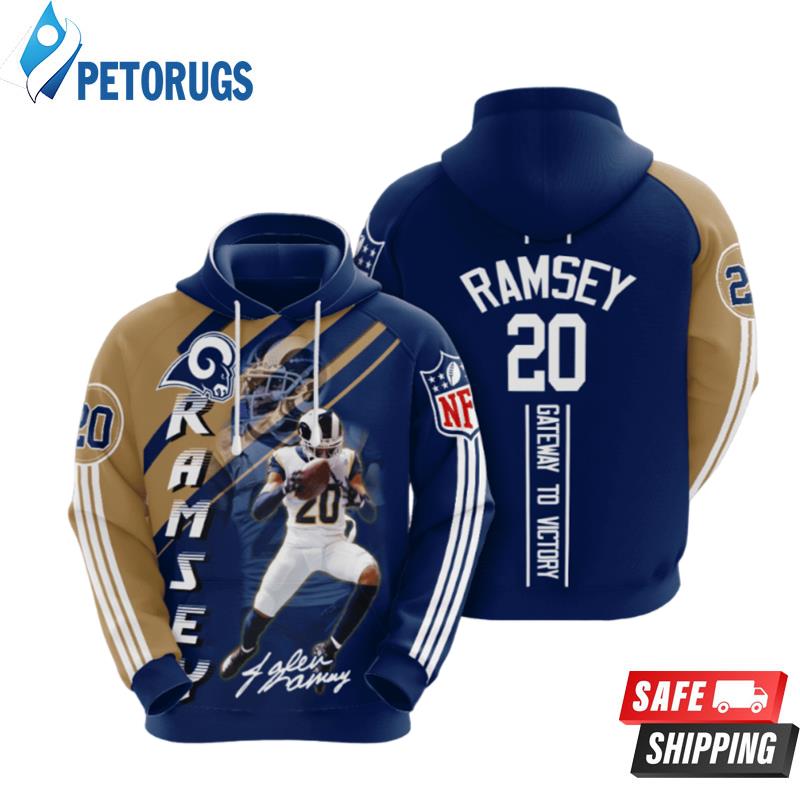 NFL Los Angeles Rams Jalen Ramsey For Women 3D Hoodie All Over Printed -  T-shirts Low Price