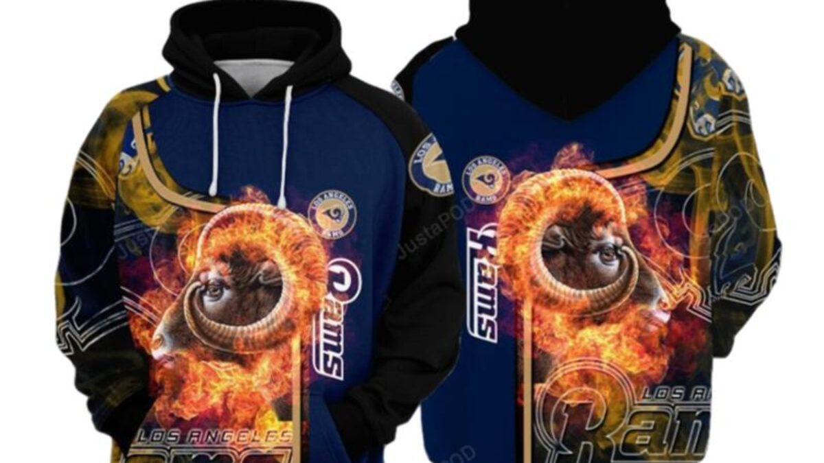 Los Angeles Rams New NFL American Football League Champion 3D Hoodie -  Beuteeshop