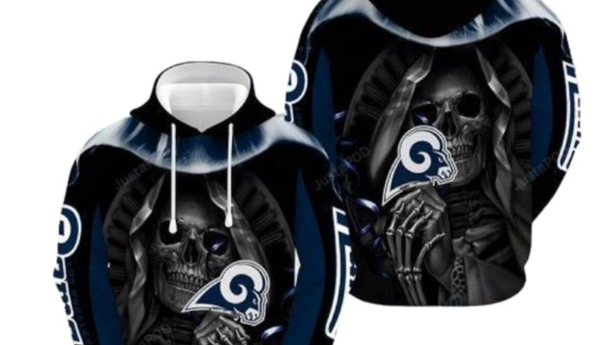 Los Angeles Rams 3D Football NFL Hoodie For Fans