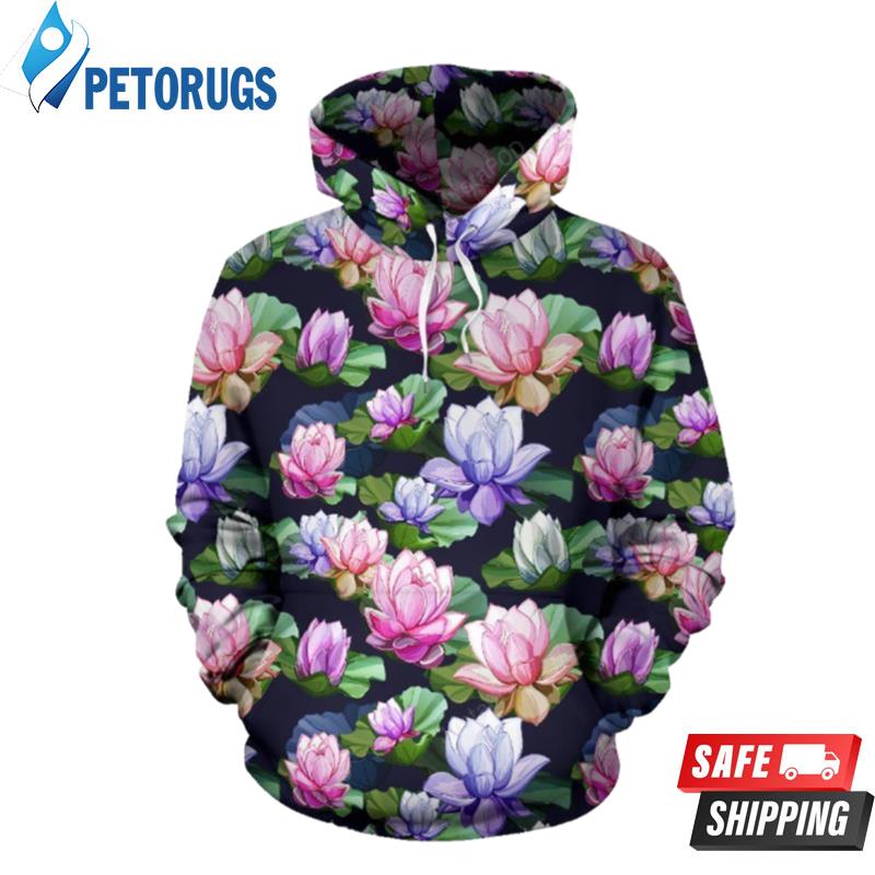 Lotus Flower 3D Hoodie