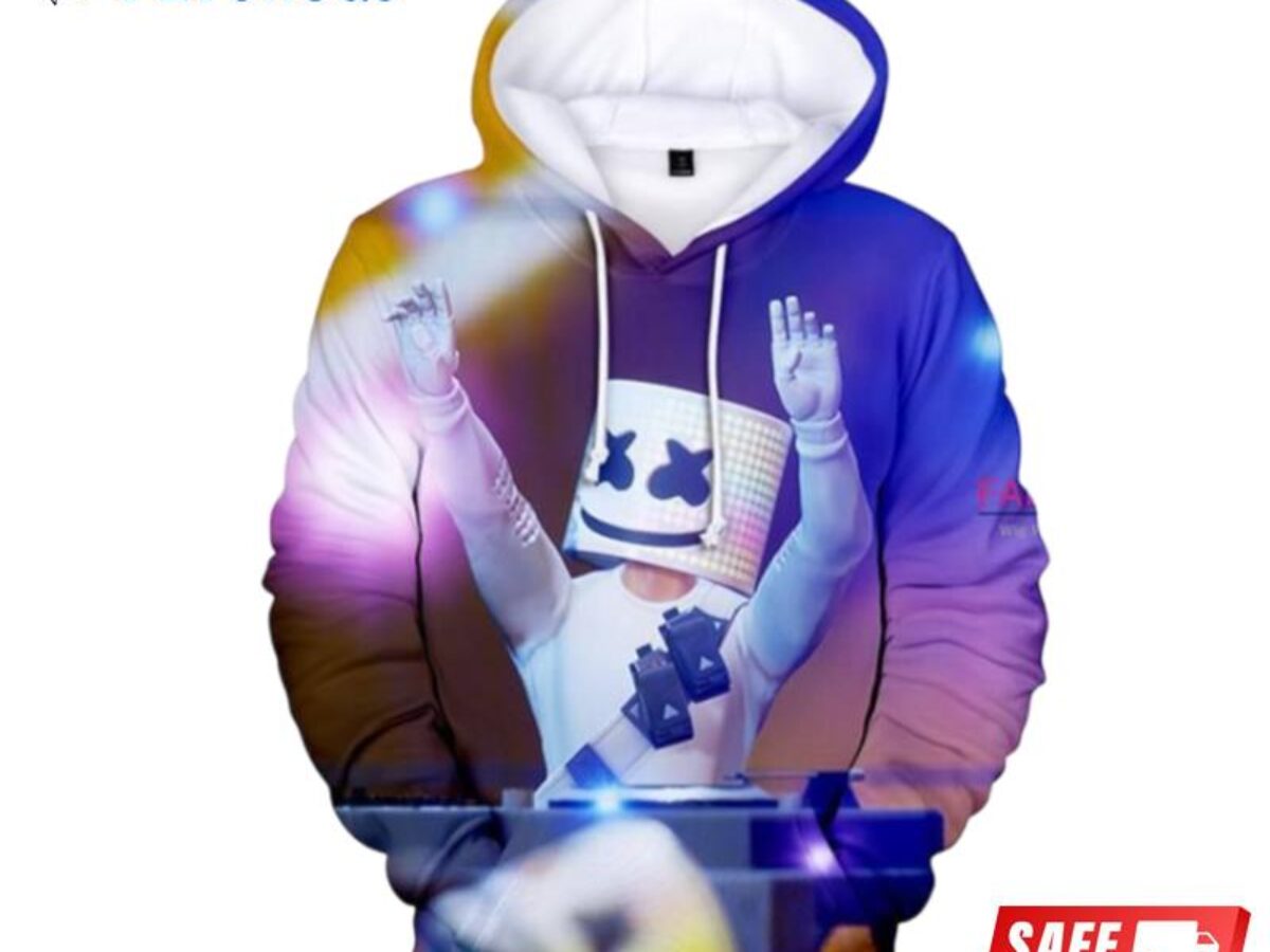 Marshmello hoodie for online boys