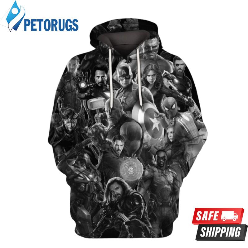 Marvel 3D Hoodie