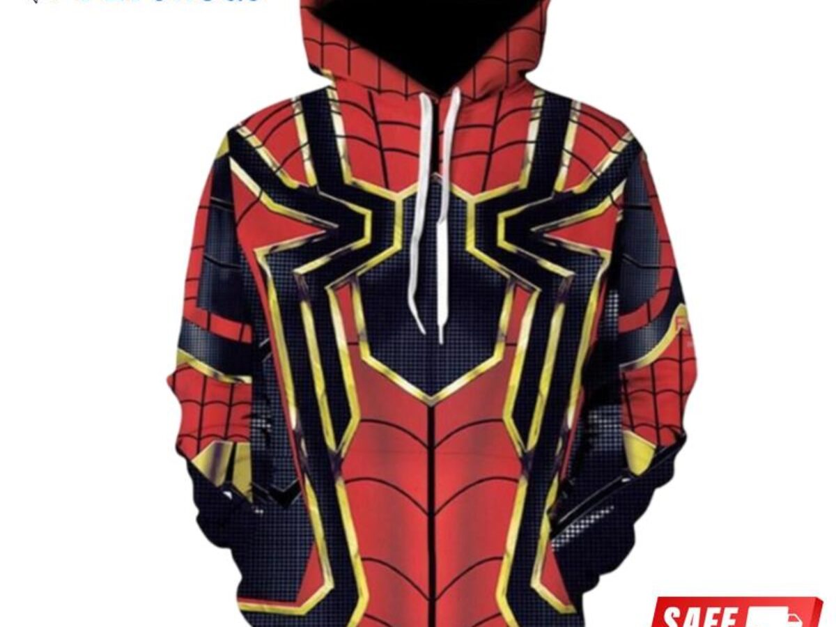 Avengers infinity war spiderman best sale unisex hoodie