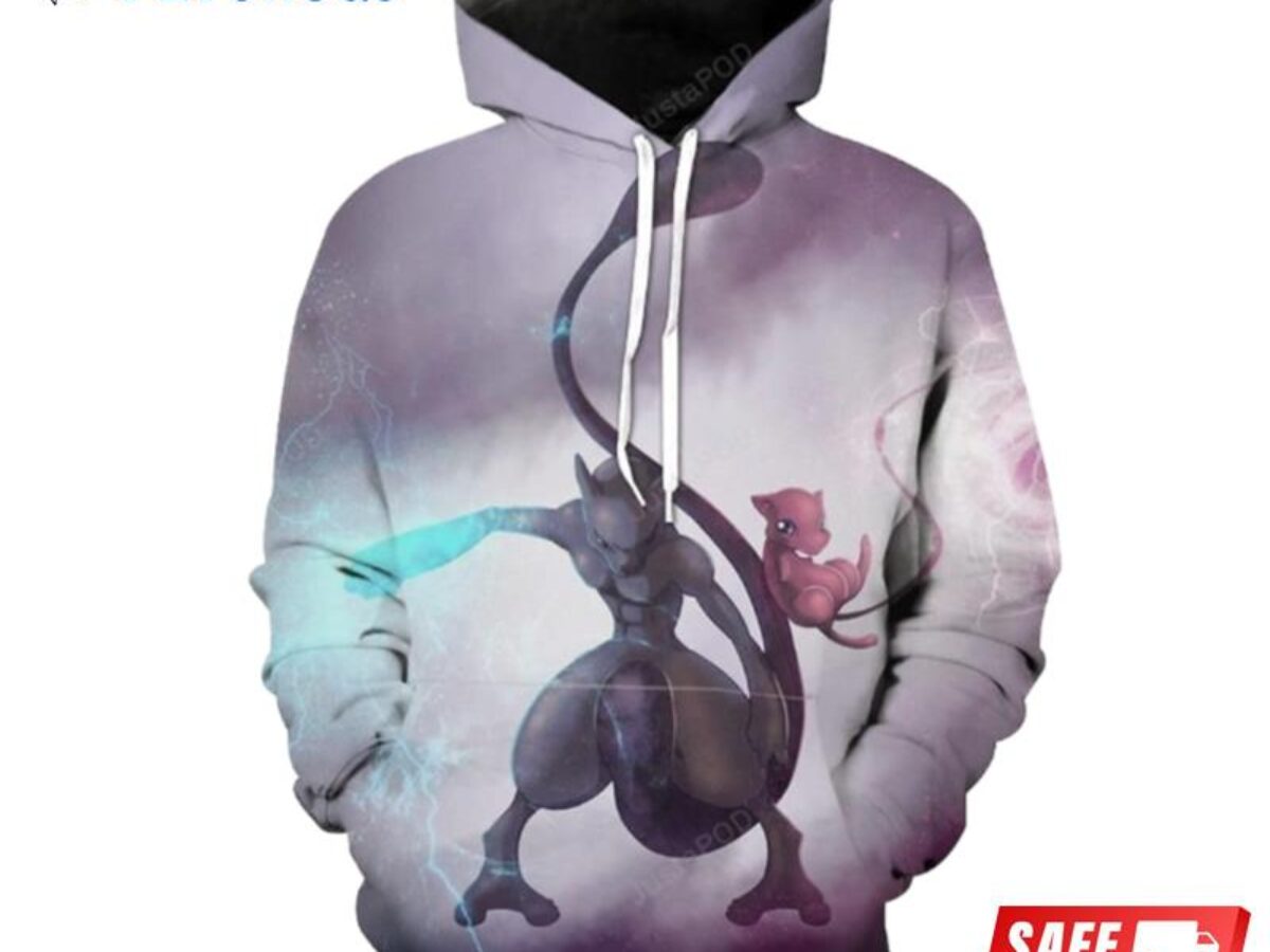 Pokemon hot sale mew hoodie