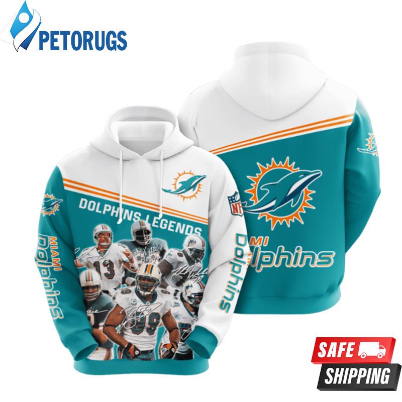 Miami Dolphins 3D Hoodie