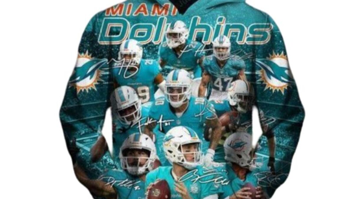 Miami Dolphins American Football Hoodie Cool Sweatshirt Jumper