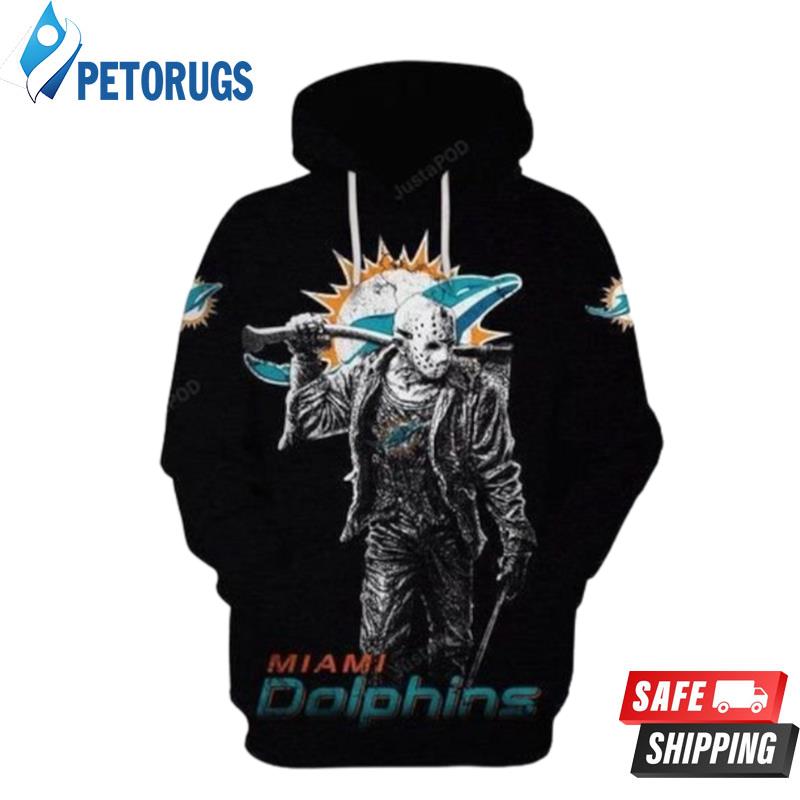 Miami Dolphins Ncaa Football The Devil Miami Dolphins 3D Hoodie