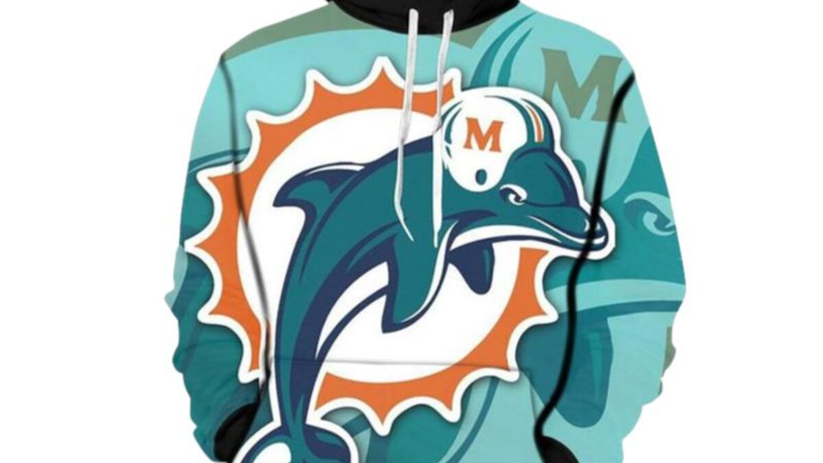 Miami Dolphins Legendary Pullover Hoodie - Black