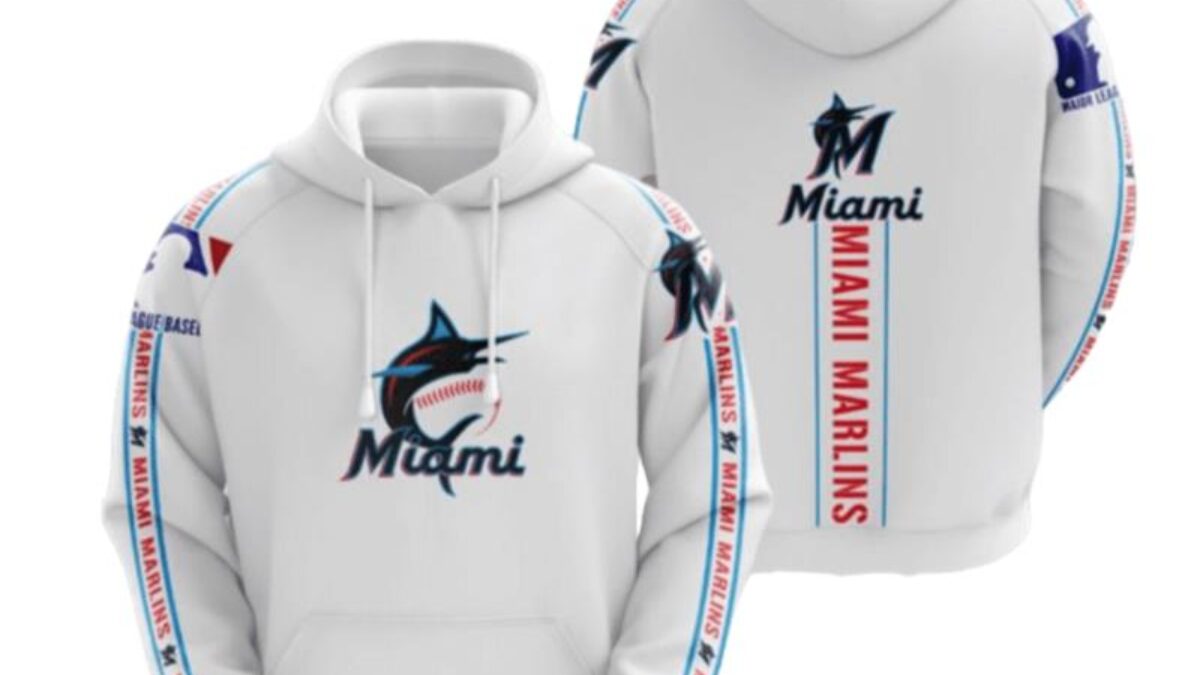 Miami Marlins MLB 3d hoodie T-SHIRT - LIMITED EDITION