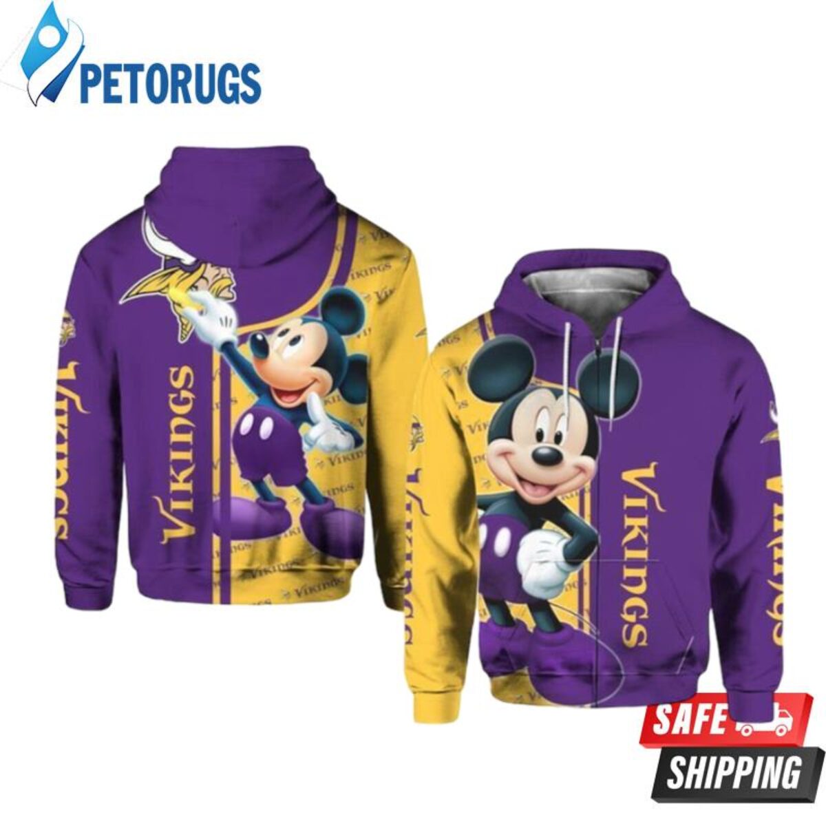 New Design NFL Football Minnesota Vikings 3D Hoodie Sweatshirt Custom – 4  Fan Shop