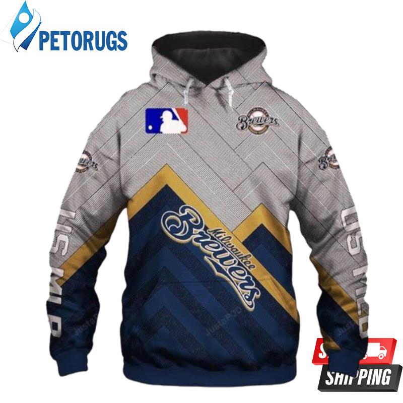 Milwaukee Brewers 3D Custom Hoodie 3D New Design - T-shirts Low Price