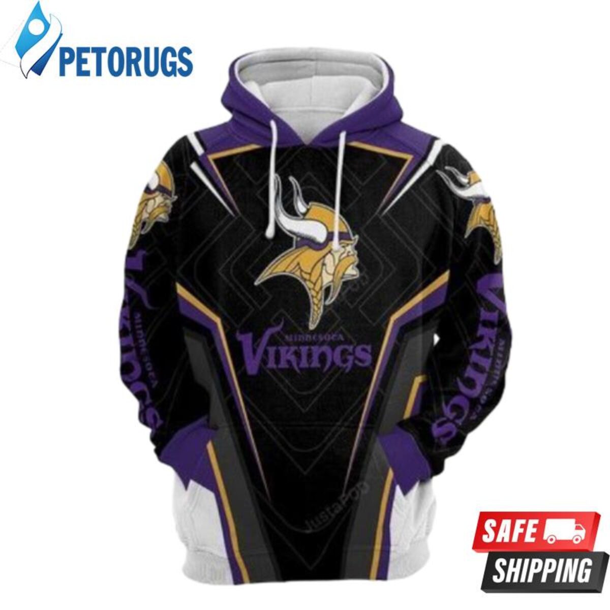 Nfl Minnesota Vikings 3D Hoodie - Peto Rugs