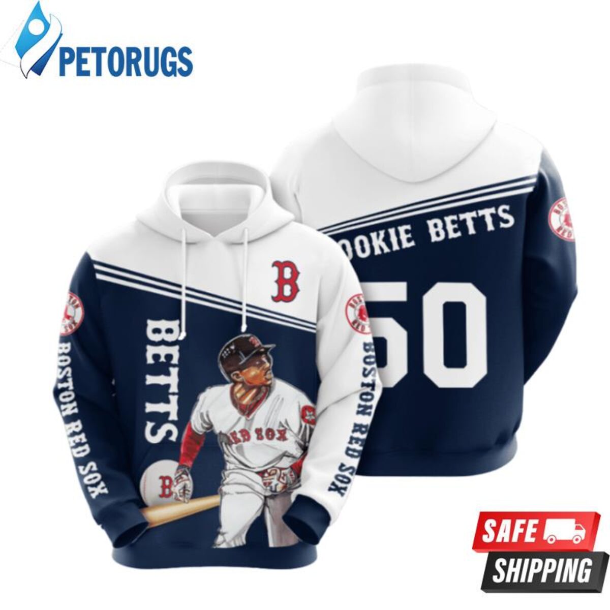 Mlb Boston Red Sox 3D Hoodie - Peto Rugs