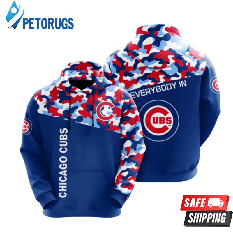 Mlb Chicago Cubs 3D Hoodie