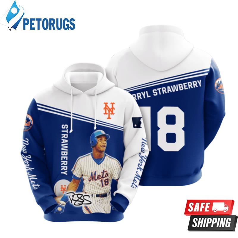 Mlb New York Mets 3D Hoodie
