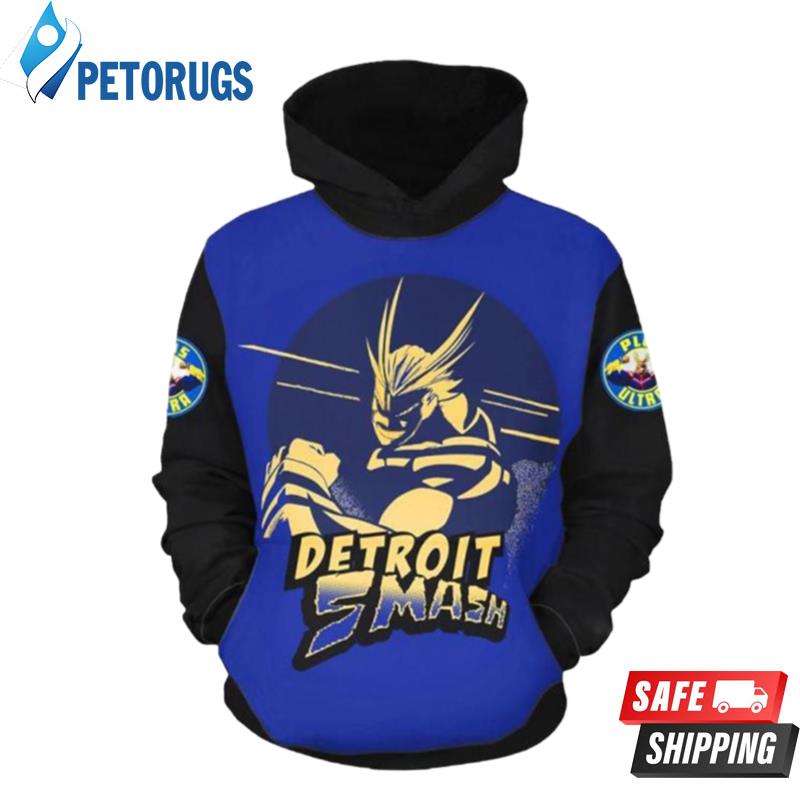 My Hero Academia All Might 3D Hoodie