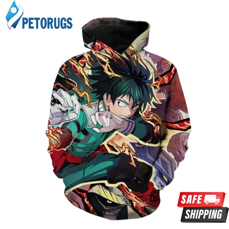 My Hero Academia My Hero Academia Clothing 3D Hoodie