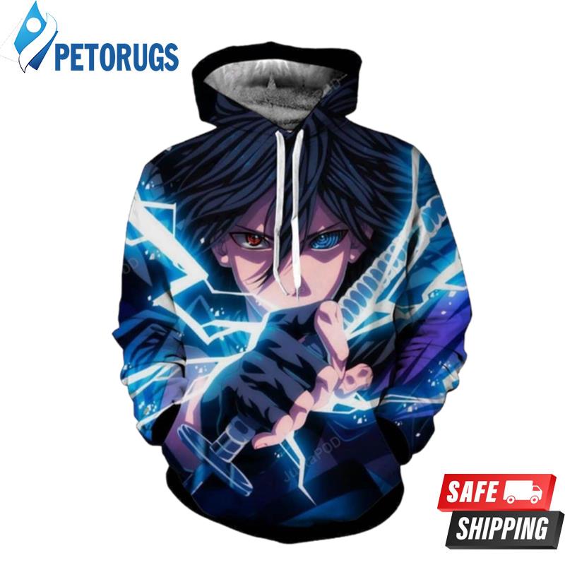 Naruto Sasuke Uchiha Naruto 3D Hoodie