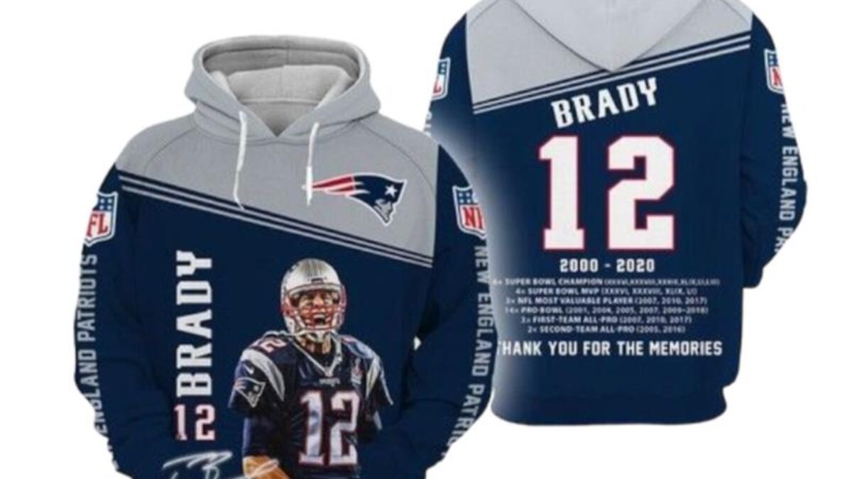 New England Patriots 12 3D Hoodie - Peto Rugs