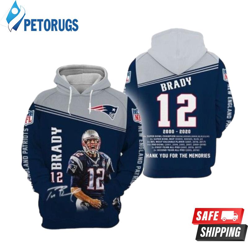 New England Patriots 12 3D Hoodie - Peto Rugs