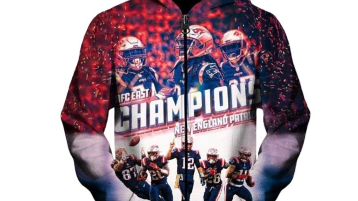 Nfl New England Patriots 3D Hoodie - Peto Rugs