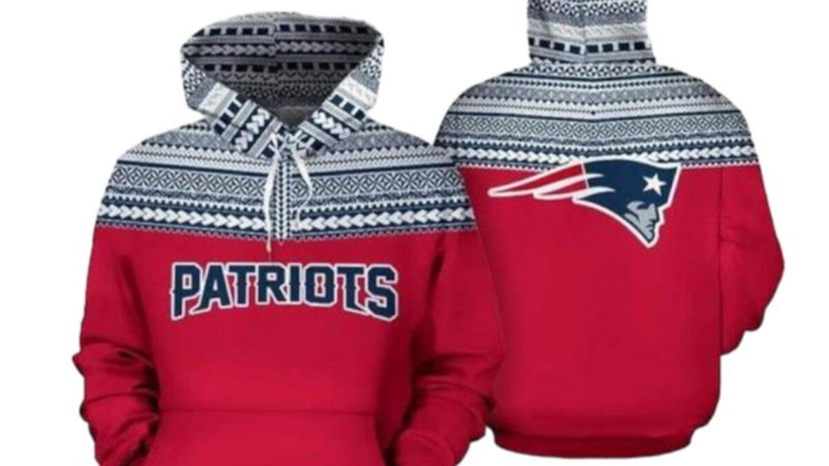 New England Patriots Ncaa Football Maori Tattoo New England Patriots 3D  Hoodie - Peto Rugs