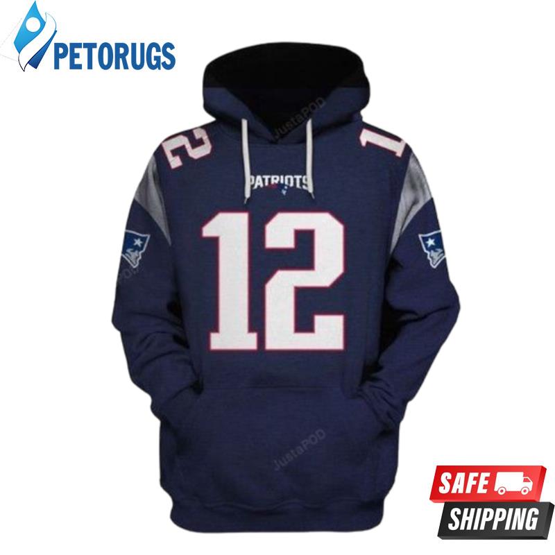 New England Patriots Ncaa Football Tom Brady New England Patriots 3D Hoodie