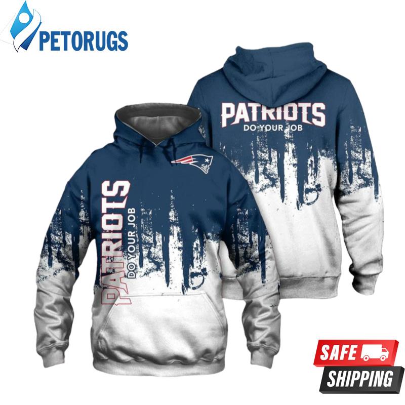 Nfl New England Patriots 3D Hoodie - Peto Rugs