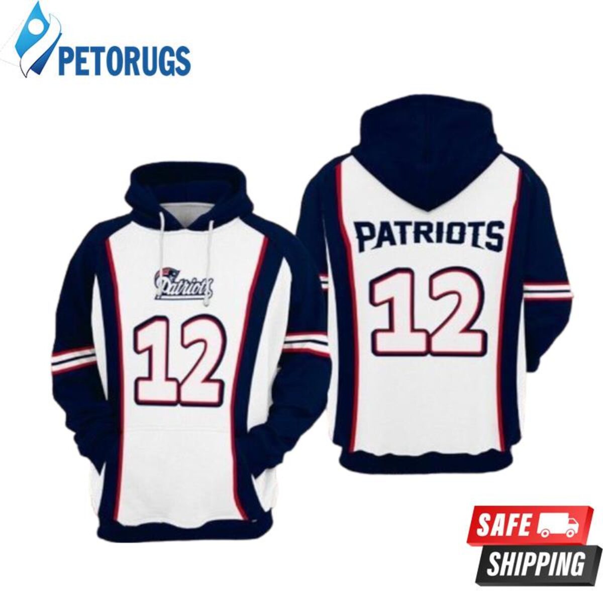 Buy New England Patriots Zip Through Sportswear Online