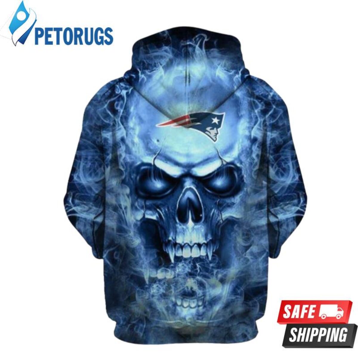 Denver Broncos Nfl Football Skull 3D Hoodie For Men For Women